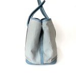 Hermès Garden Party Canvas and Leather Tote Bag